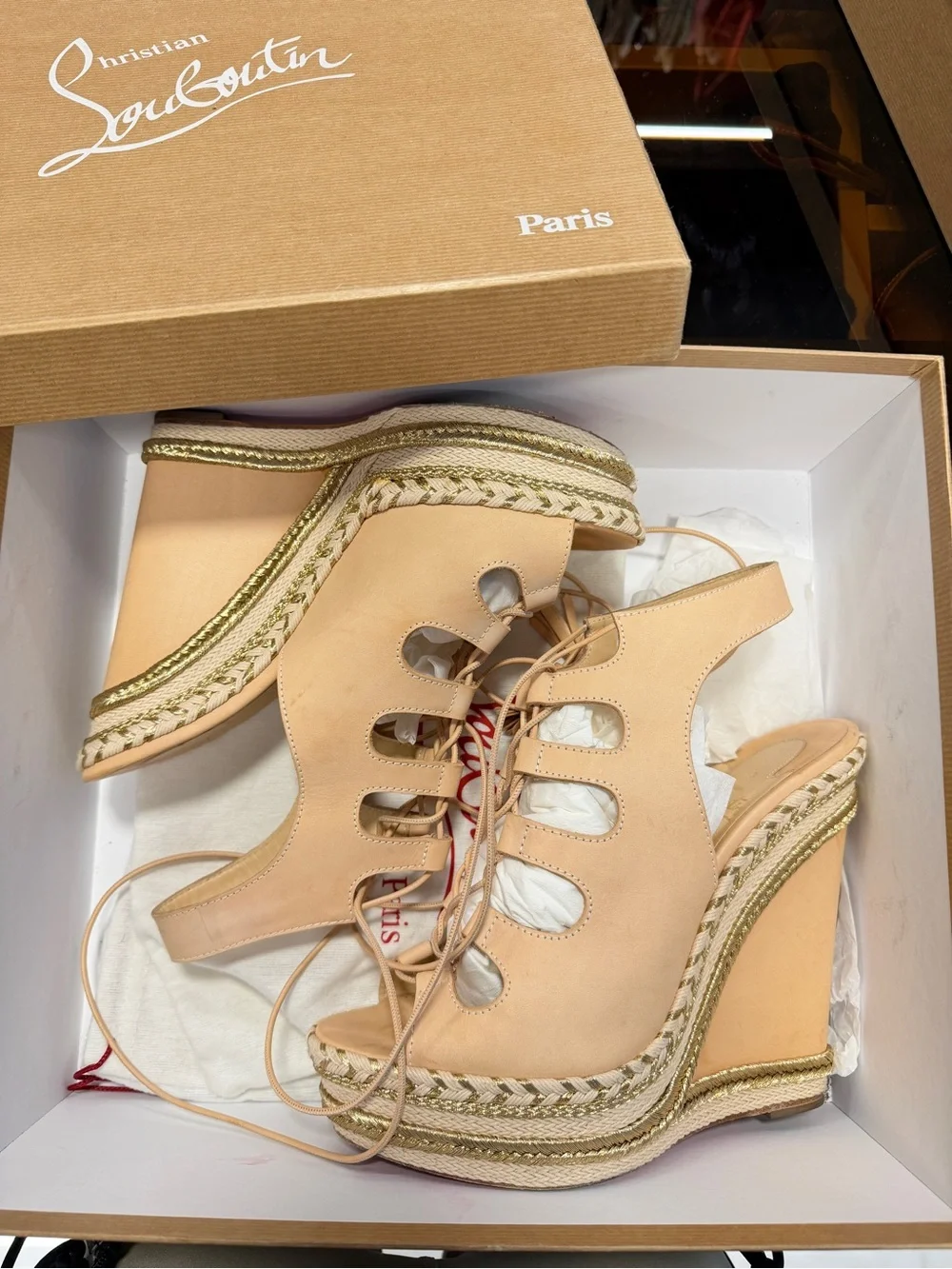 Christian Louboutin elegant lace